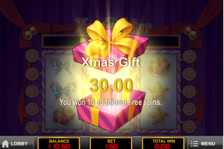 Xmas Joker Mobile Slot Bonus Gift