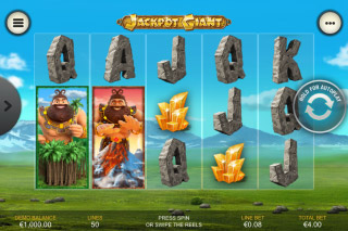Jackpot Giant Mobile Slot Reels