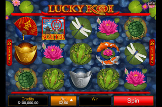Lucky Koi Mobile Slot Reels