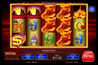 Mustang Money Mobile Slot Stacked Wilds