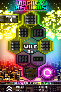 Rocket Returns Mobile Slot Free Spins