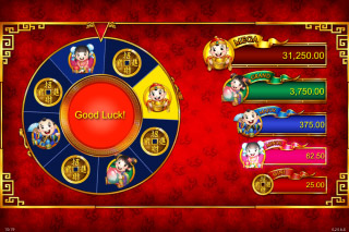 Wishing You Fortune Mobile Slot Bonus Wheel