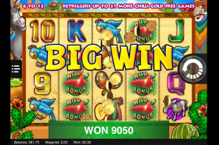 Chilli Gold Mobile Slot Big Win