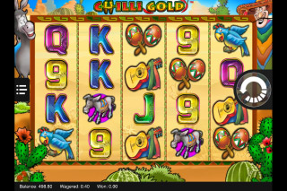 Chilli Gold Mobile Slot Reels