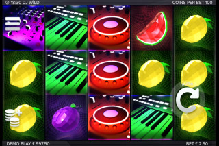 DJ Wild Mobile Slot Reels