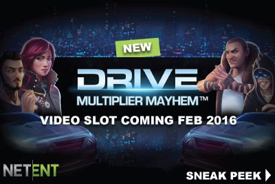 Take A Sneak Peek Of New NetEnt Mobile Slot Drive