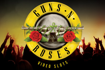 Guns N Roses Mobile Slot Logo