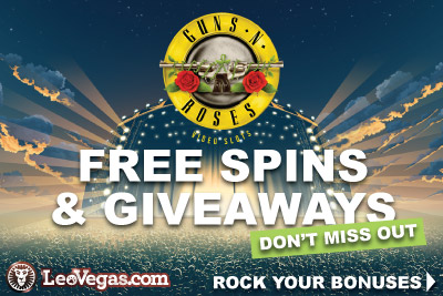 Enjoy Guns N Roses Free Spins & Giveaways