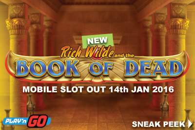 New Book of Dead Mobile Slot Release January 2016