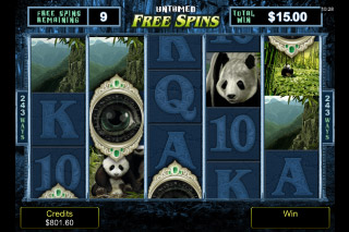 Untamed Giant Panda Mobile Slot Free Spins