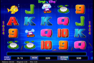 Frogs n Flies Mobile Slot Free Spins