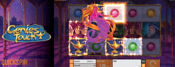 Genies Touch Slot Bonus Feature