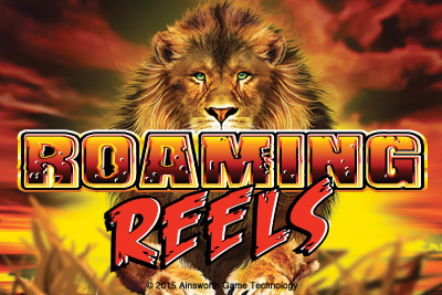 Roaming Reels Mobile Slot Logo