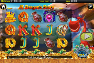 A Dragon's Story Mobile Slot Reels