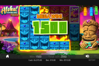 Aloha Cluster Pays Mobile Slot Mega Win