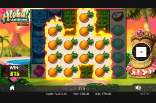 Aloha Cluster Pays Mobile Slot Stacked Win