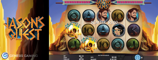 Jason's Quest Mobile Slot Screenshot