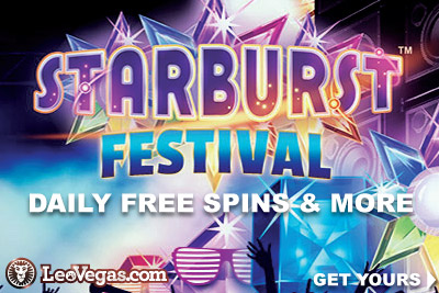 Get LeoVegas Starburst Free Spins & More