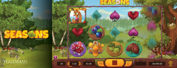 Seasons Mobile Slot - Summer Screenshot