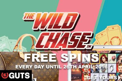Get Your Guts Free Spins On The Brand New The Wild Chase Slot
