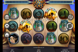 Jasons Quest Mobile Slot Reels