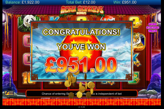 More Monkeys Mobile Slot Big Win
