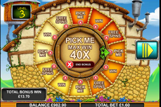 Potion Factory Mobile Slot Bonus Feature