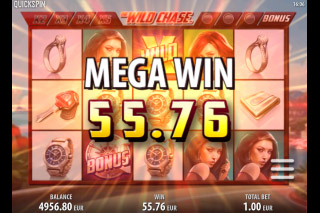 The Wild Chase Mobile Slot Mega Win
