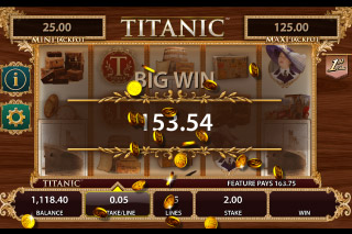 Titanic Mobile Slot Big Win