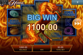 Fire Horse Mobile Slot Big Win