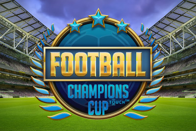 Football Champions Cup Mobile Slot Logo