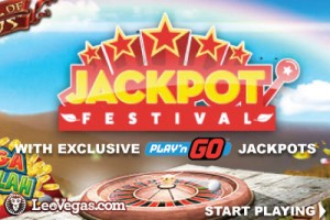 Play On Exclusive Play'n GO Jackpot Slots At LeoVegas