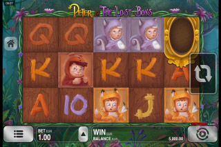 Peter & The Lost Boys Mobile Slot Reels