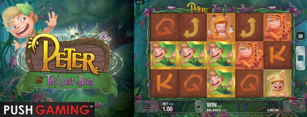 Push Gaming Peter & The Lost Boys Mobile Slot