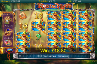 Robin Hood Prince Of Tweets Mobile Slot Free Spins