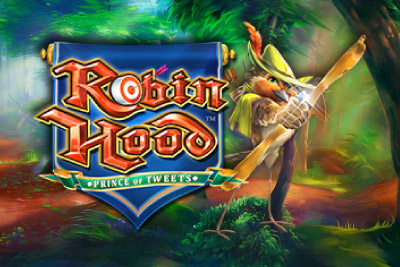 Robin Hood Prince Of Tweets Mobile Slot Logo