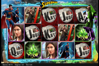 Superman Last Son of Krypton Mobile Slot Bonus Spins