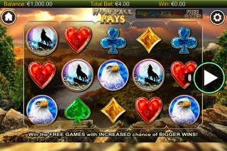 Wolfpack Pays Mobile Slot Reels