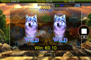 Wolfpack Pays Mobile Slot Wilds