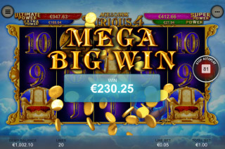 Age of the Gods Furious 4 Mobile Slot Big Win