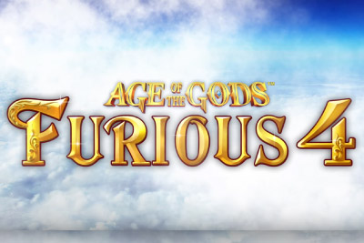 Age of the Gods Furious 4 Mobile Slot Logo