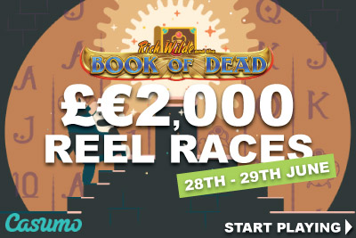Win £€2000 In Two Casumo Reel Races Main Events