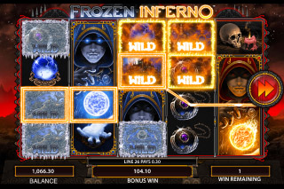Frozen Inferno Mobile Slot Big Win