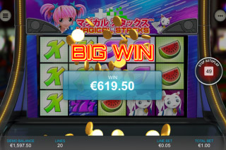 Magical Stacks Mobile Slot Big Win