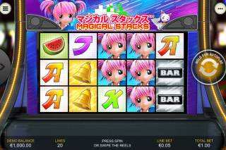 Magical Stacks Mobile Slot Reels