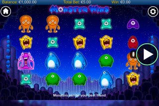 Monster Wins Mobile Slot Reels
