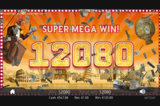 Mr Green's Grand Tour Mobile Slot Super Mega Win