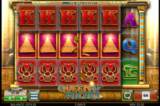 Queen of Riches Mobile Slot 4 of Kinds