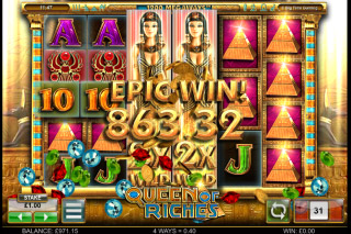 Queen of Riches Mobile Slot Epic Win
