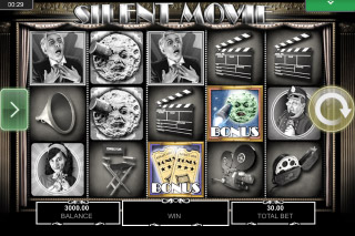 Silent Movie Mobile Slot Reels